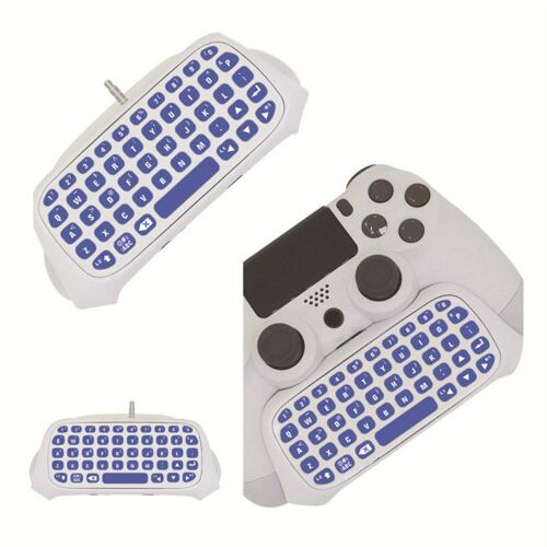 Mini Clavier De Jeu Sans Fil Buletooth, Prise 3.5mm, Pavé De Jeu, Message, Pour Sony Ps4 Playstation 4, Contrôleur Accessoire