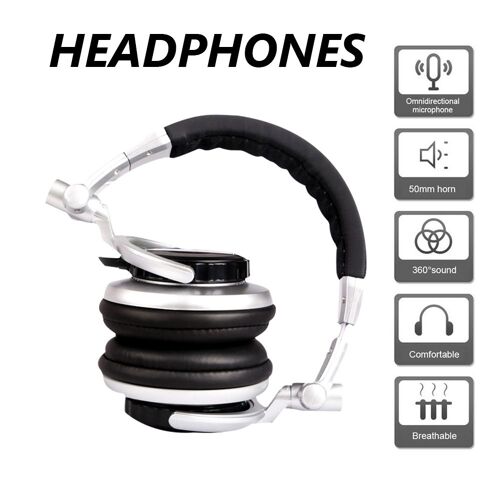 écouteurs HIFI Jack ST-80, 3.5mm, casque filaire, enregistrement de musique, casque d'écoute