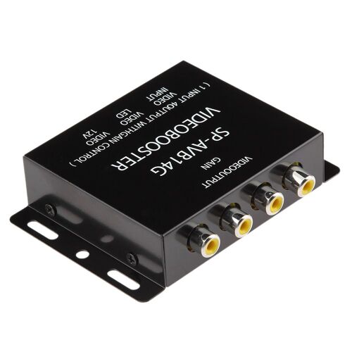 Amplificateur de vidéo DVD de voiture, boîte de séparation 12V 1 entrée à 4 sorties RCA