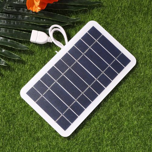 Panneau Solaire D'extérieur Portable 5v 400ma, Sortie 2w Usb, Système Solaire Pour Téléphone Portable, Chargeur