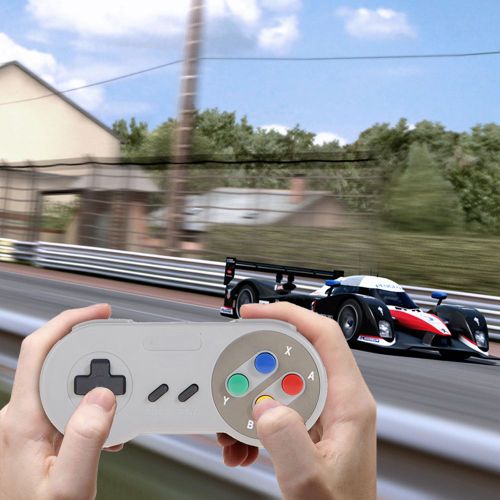 2 Manettes De Nintendo Snes Usb Classiques, Pour Jeux Pc Et Mac