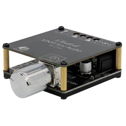 Amplificateur de puissance numérique stéréo Bluetooth, 20W, Module de carte, deux canaux, réglage progressif à XY-C15H degrés, 360