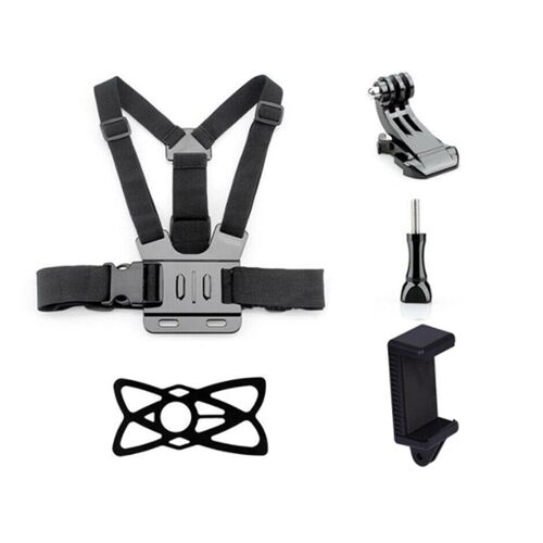 Support Universel Pour Smartphone, Réglable, Ceinture De Poitrine, Pour Gopro Hero 10 9 8 7 4k, Accessoires