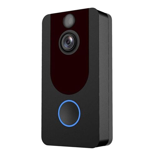 sonnette intelligente IP Wifi HD 1080P, interphone vidéo, Vision nocturne, caméra de sécurité sans fil