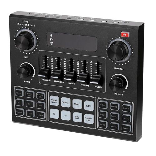 Carte son Audio V9, 3.5mm, adaptateur Audio pour téléphone, Microphone, casque, diffusion en direct, Studio, ordinateur