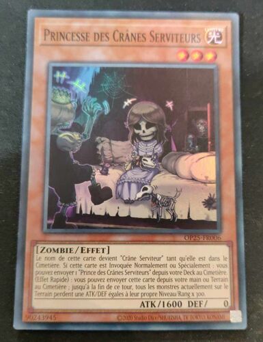 Yu Gi Oh Op25 Fr006 Princesse Des Cranes Serviteurs Super Rare