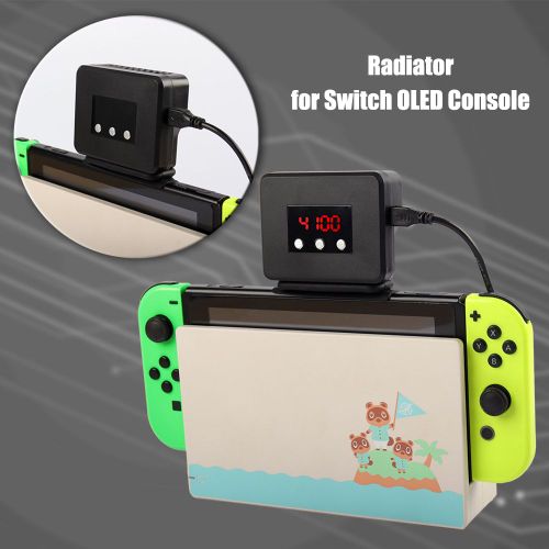 Ventilateur De Refroidissement Externe, Dissipateur Thermique, Affichage Numérique, Pour Console Nintendo Switch Oled, Hôte De Jeu