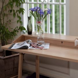 Bureau Design Compact - Bois Clair