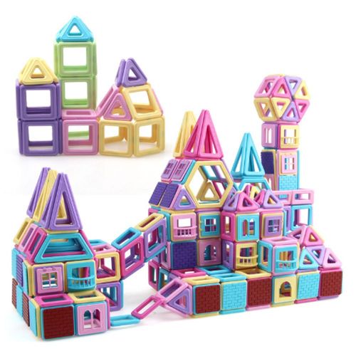 Blocs Magnetiques Jouets De Construction Pour Garcons Filles Aimant Tuiles Kits Enfant Interieur