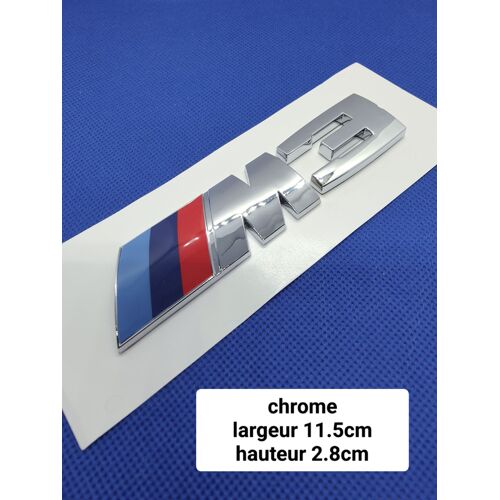 1 Logo Emblème Bmw M3 Chrome