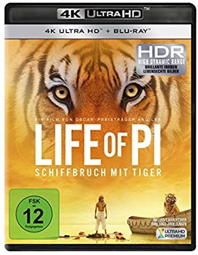 Life Of Pi, 2 Blu-Ray (4k Uhd)