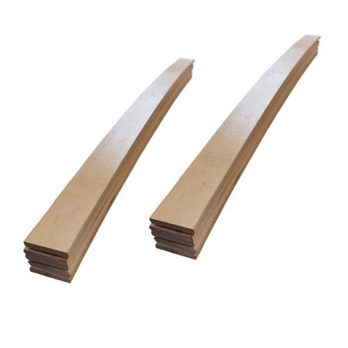 10 Lattes - 880x48x8 Mm - Lit 90 - Pour Sommier / Bz / Clic Clac 90x190 Cm Bois Clair