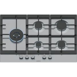 Siemens - Table de cuisson gaz 75cm 5 feux 12500w inox EC7A5SI90
