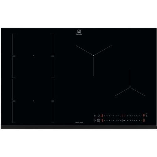 Electrolux - Plaque de cuisson induction 78cm 4 feux noir EIV85453