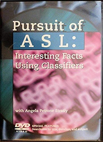 Pursuit Of Asl: Interesting Facts Using Classifiers