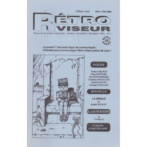 Retro Viseur N ° 58 Magazine De Poesie