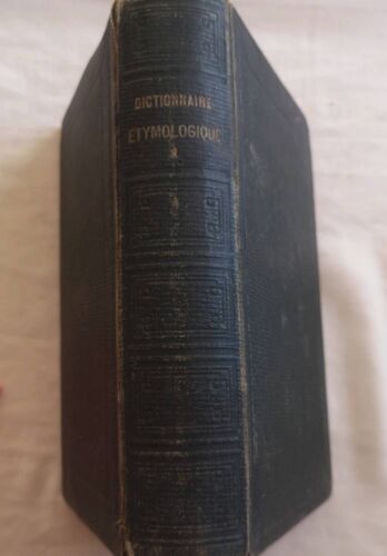 Dictionnaire Étymologique Critique, Historique, Anecdotique Et Littérateraire, Tome Premier