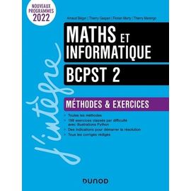 Maths Et Informatique Bcpst 2 - Méthodes Et Exercices