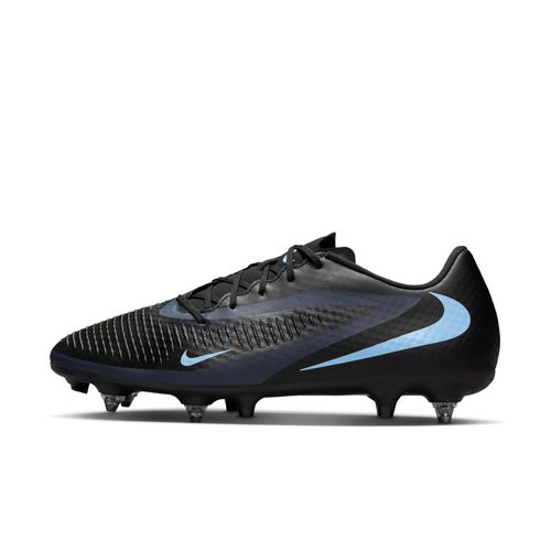 Chaussures De Foot Crampons Pour Terrain Gras Nike Phantom 6 Low Academy Noir
