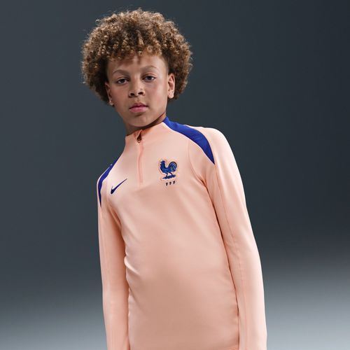 Haut D'entraînement De Football Nike Dri-Fit Fff Strike Pour Ado - Rose
