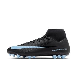 Chaussures De Foot Montante Crampons Ag Nike Mercurial Superfly 10 Academy Noir