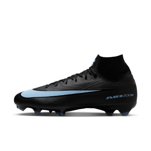 Chaussures De Foot Montante Crampons Fg Nike Mercurial Superfly 10 Pro Noir