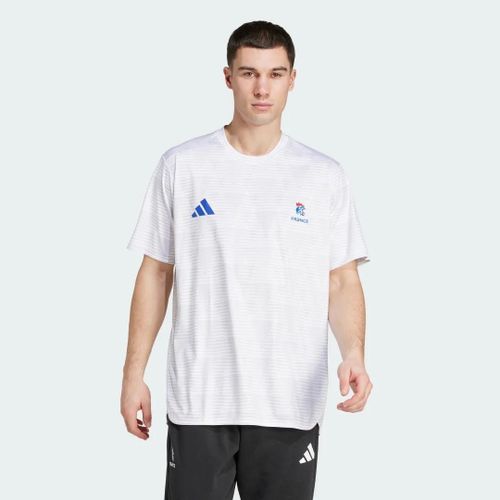 T-Shirt D'Entraînement De Handball France Adidas - White - Xs