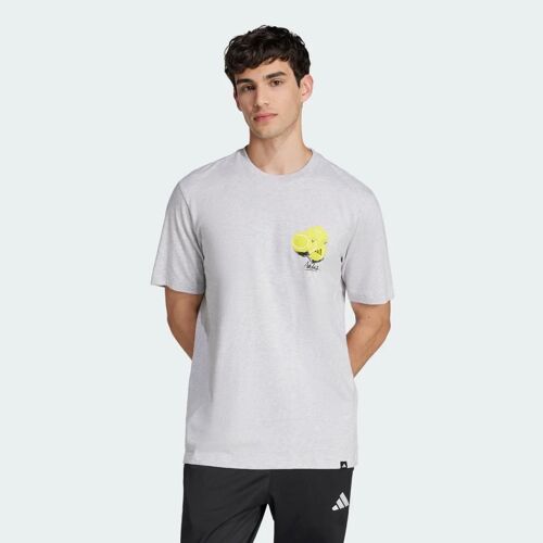 T-Shirt Graphique Lounge Still Life Lemons Adidas - Light Grey Heather - S