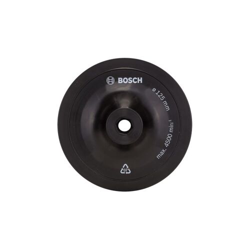 Bosch Plateau de ponçage 125 mm pour perceuses, fixation de l'abrasif par vis