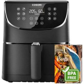 COSORI Air Fryer 5.5L, Oil Free Fryer 1700W, Reduce Energy 55, Air Fryer with 13 Functions 205C Max and 60 Min,Crispy and Tender M
