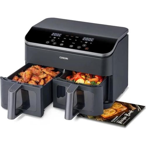COSORI Air Fryer 2 Compartiments 8.5L,Dual Friteuse Sans huile