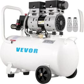 VEVOR Oil Free Air Compressor Silent Compressed Air Compressor Workshop Tool for Home Repair, Tyre Inflating (50L 750W, 116 PSI)