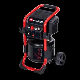 Einhell Compresseur Silencieux TE-AC 240/24 Silent (1500 W, Max. 10 bar, Cuve 24L, 240 l/min, 70dB, moteur sans huile)
