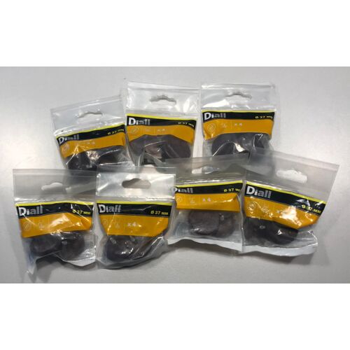 7 lots : Patin à clouer Diall 37 mm x 4, marron