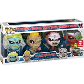 Figurine Funko Pop - Iron Maiden - Eddie Glow In The Dark - Pack (69586)