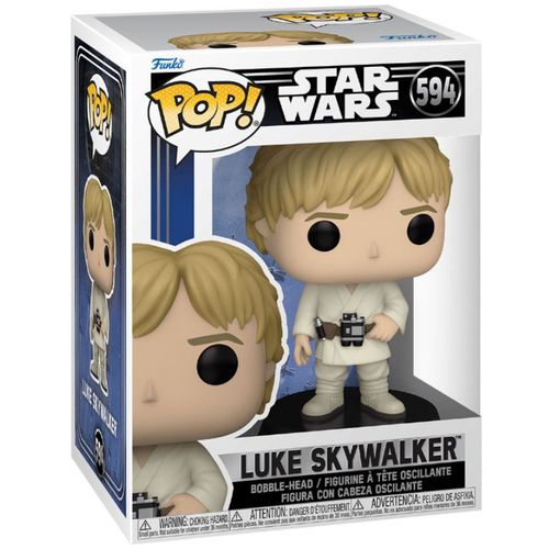 Figurine Funko Pop - Star Wars 4 : Un Nouvel Espoir N°594 - Luke Skywalker (67536)