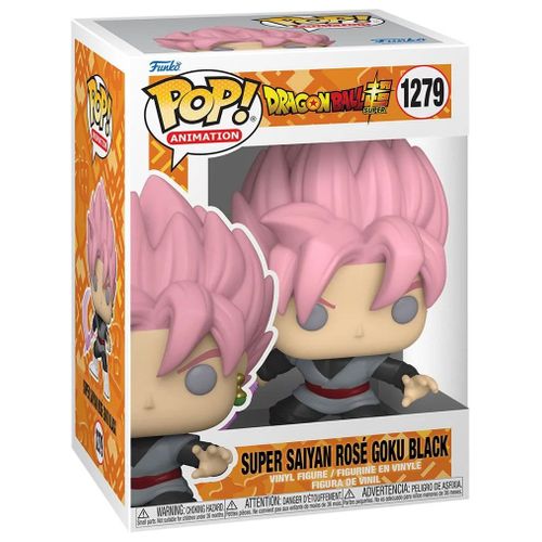 Figurine Funko Pop - Dragon Ball N°1279 - Super Saiyan Rosé Black Goku (58015)