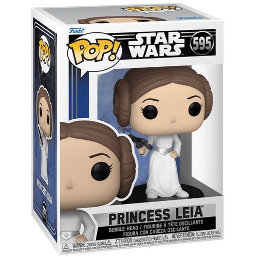 Figurine Funko Pop - Star Wars 4 : Un Nouvel Espoir N°595 - Princesse Leia (67535)