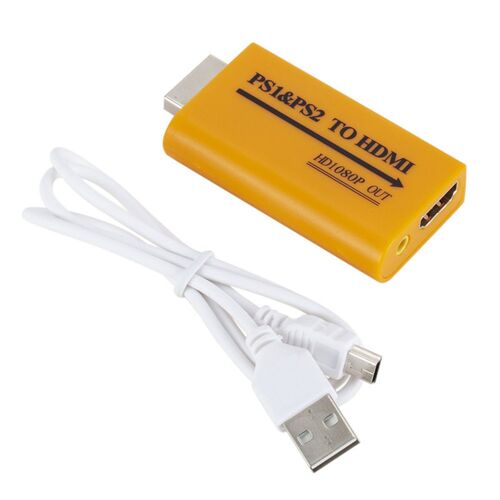 Mise À Niveau Ps1/Ps2 Vers Hdmi Prend En Charge La Sortie 1080p, Ps1 Vers Hdmi Ps2 Vers Hdmi Hd