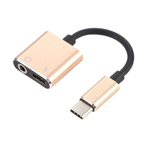 Adaptateur USB Type C à Jack 3.5mm, 2 en 1, câble de chargeur, séparateur Audio Aux, convertisseur pour Xiaomi Mi 6 8, Huawei P20 Pro