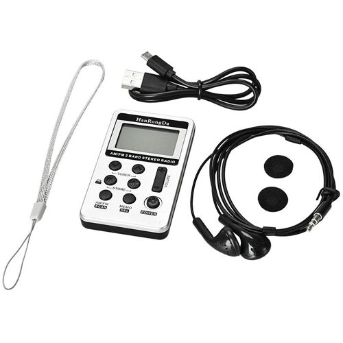 Radio FM stéréo Portable, Mini réglage numérique, port USB, fréquence numérique