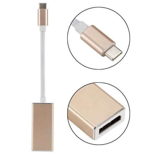 Adaptateur USB 3.1 Type C vers DP, convertisseur USB-C vers Port d'affichage