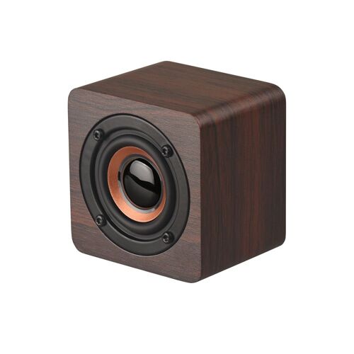 Haut-parleur Bluetooth en bois, sans fil, HIFI, stéréo, basse, pour Home cinéma, caisson de basses