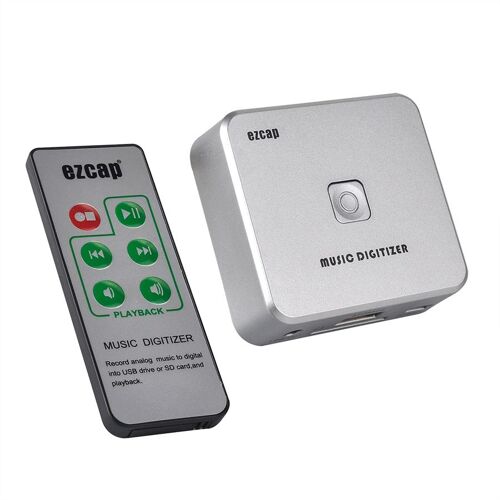 Boîtier d'enregistrement Audio avec numériseur de musique, convertit la vieille musique analogique en MP3, prend en charge une clé USB ou une carte SD
