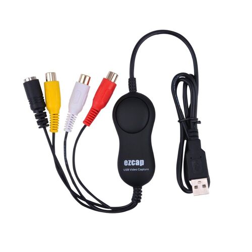 Carte d'enregistrement Audio-vidéo UVC USB, convertir l'audio analogique en format numérique pour XBOX VHS PS3