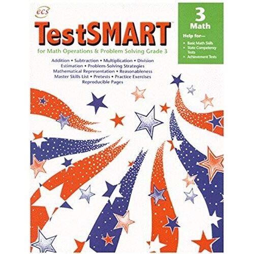 Testsmart Math Operations And Problem Solving Grade 6: Help For Basic Math Skills, State Competency Tests, Achievement Tests