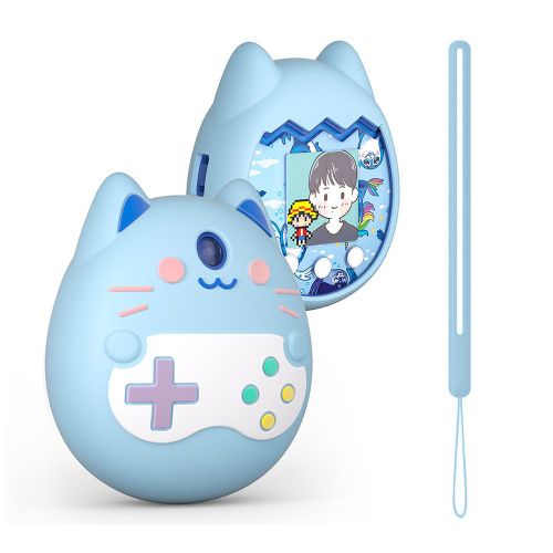 Coque de couverture pour Machine de jeu électronique, animaux de compagnie, dessin animé, chat, Tamagotchi Pix