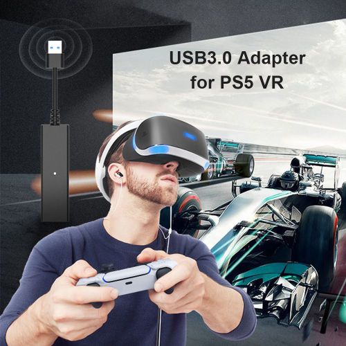 Adaptateur De Câble Pour Ps5 Vr Usb3.0 Al-P5033, Mini Caméra, Pièce De Connexion Pour Console De Jeu