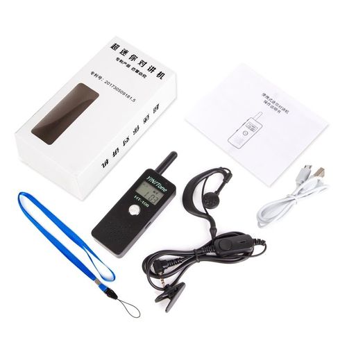 Walky Talky portatif à longue portée, avec 22 canaux VOX, mains libres, Distance d'appel de 3KM