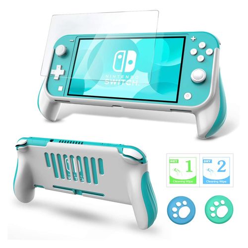 Coque De Protection Pour Console De Jeu Nintendo Switch Lite, Support De Poignée, Dissipation De La Chaleur, Housse De Protection Antidérapante